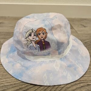 Disney Frozen II Elsa And Anna Sun Hat Girl(toddler) One Size